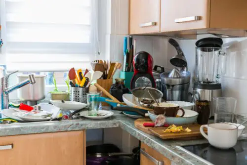 Dreckige Wohnung