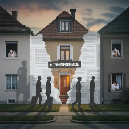 Nutzungsuntersagung für Monteursunterkunft
