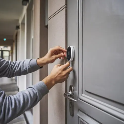 Installation eines digitalen Türspions in WEG-Gemeinschaft