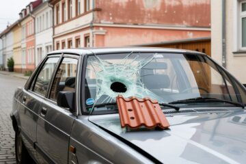 Dachziegel auf Auto: Muss der WEG-Verwalter bei Mängeln haften?