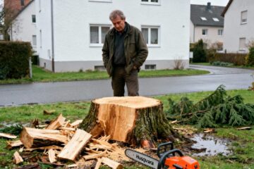 Eigenmächtige Baumfällung am Gemeinschaftseigentum: Wer zahlt bei Wiederanpflanzung?