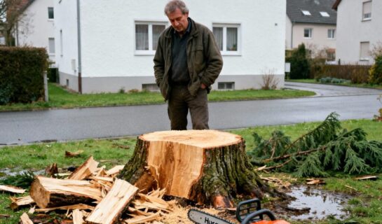 Eigenmächtige Baumfällung am Gemeinschaftseigentum: Wer zahlt bei Wiederanpflanzung?