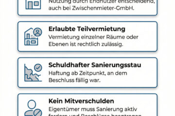 Schadensersatz gegen die Wohnungseigentümergemeinschaft: Haftung bei Pachtausfall